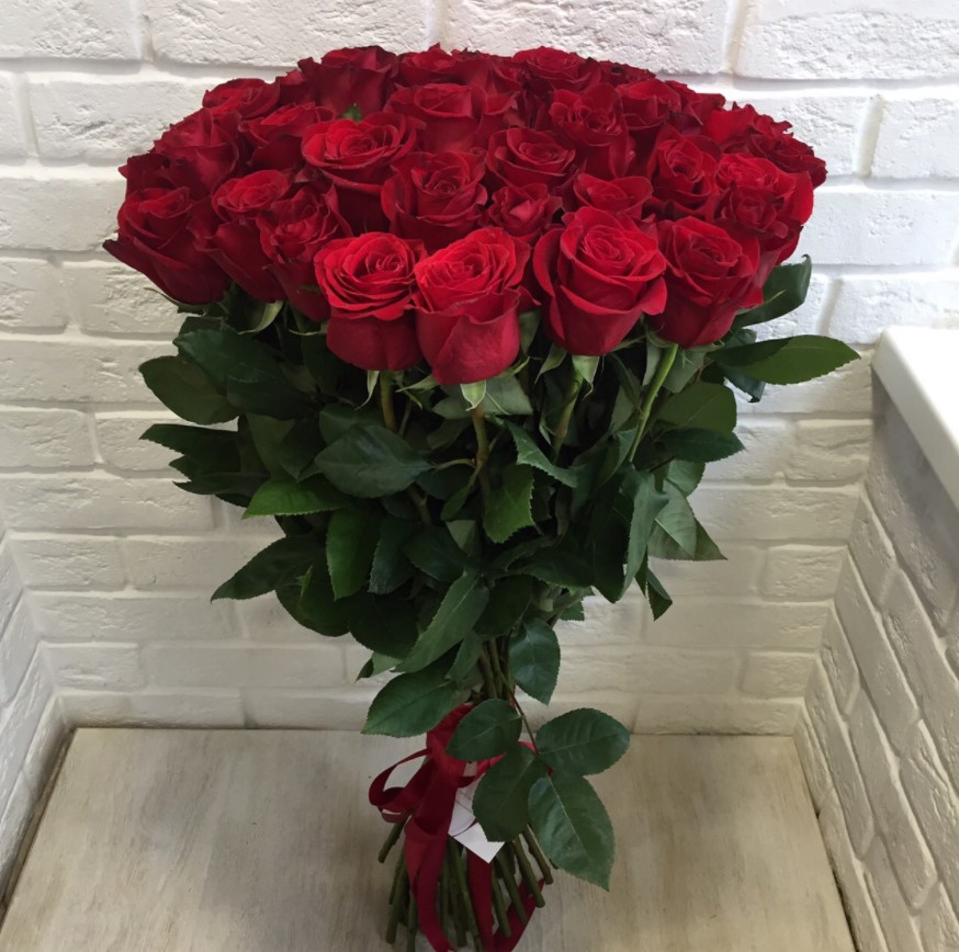 Букет Красные розы Гран При в Горки-8