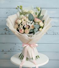 Букет цветов из:  Розы и Лизиантусы #REPLACE_PRED# Горки-8