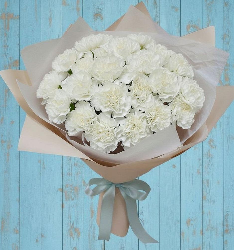 Букет цветов из: Гвоздики в Горки-8