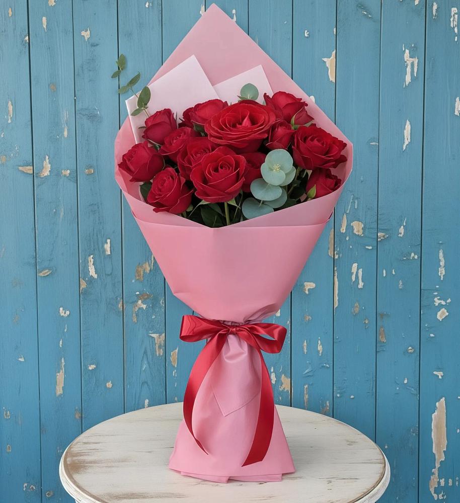 Букет цветов из: Розы в Горки-8
