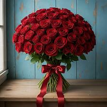 Букет Красные розы Блэк Меджик в Горки-8