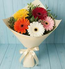 Букет цветов из:  Герберы в Горки-8