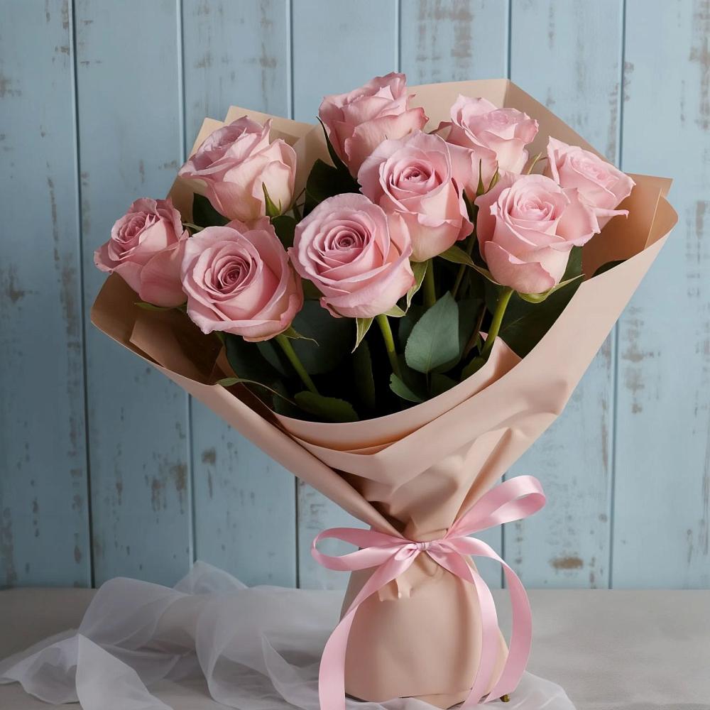 Букет цветов из: Розы в Горки-8