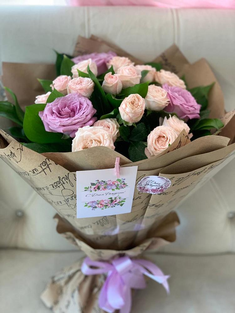 Букет цветов из: Розы в Горки-8