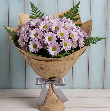Букет цветов из:  Хризантемы #REPLACE_PRED# Горки-8