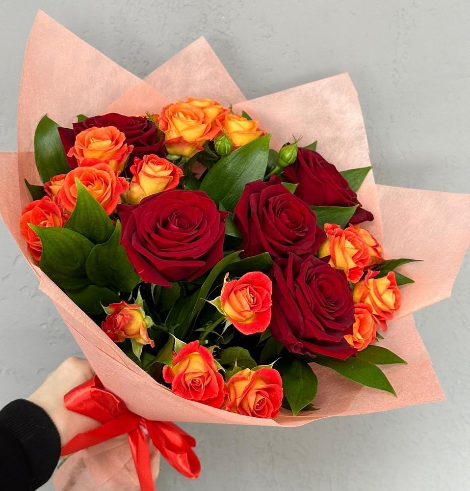 Букет Любовь и восторг в Горки-8