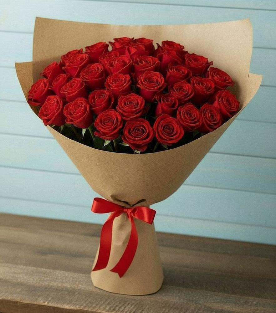 Букет Красные розы Милано в Горки-8