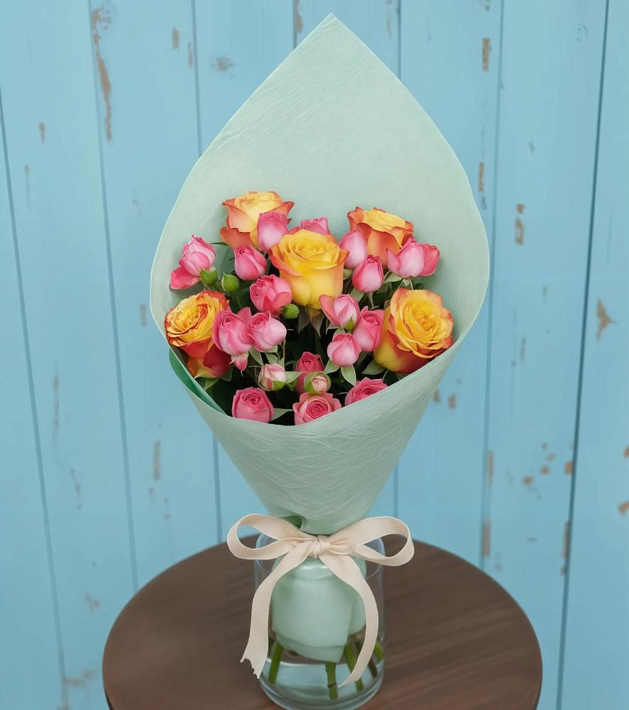 Букет цветов из: Розы в Горки-8