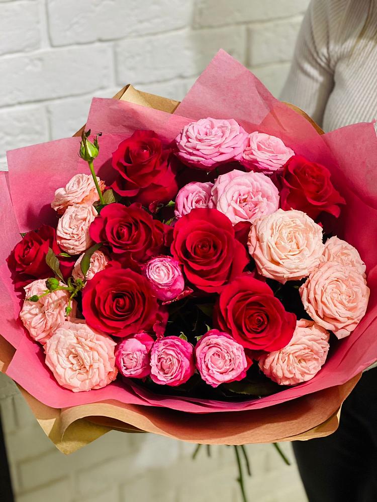 Букет цветов из: Розы в Горки-8