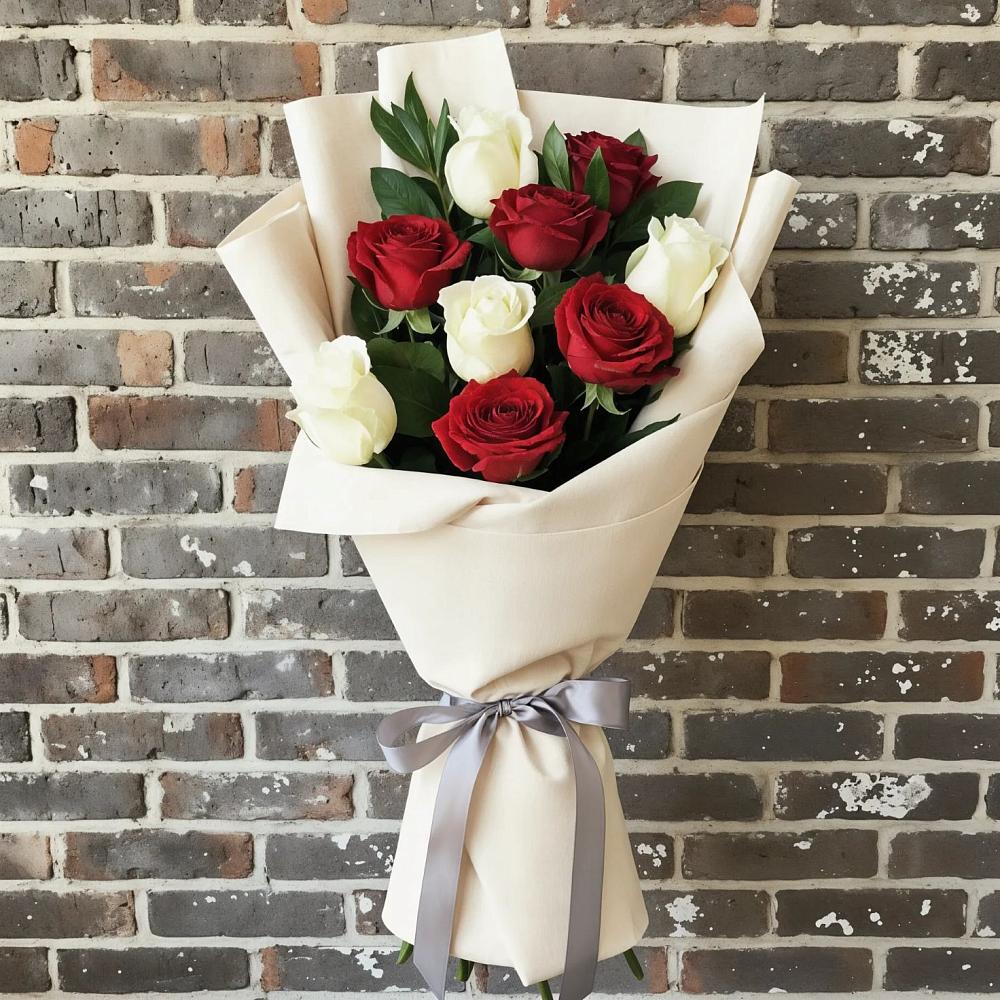 Букет цветов из: Розы в Горки-8