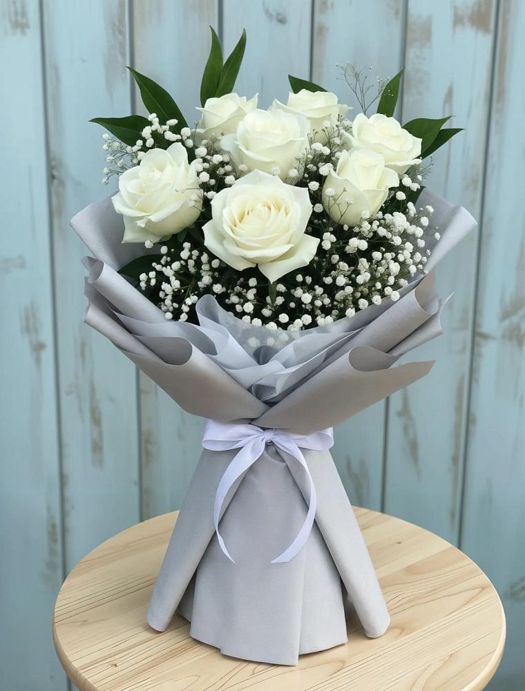 Букет цветов из: Розы в Горки-8