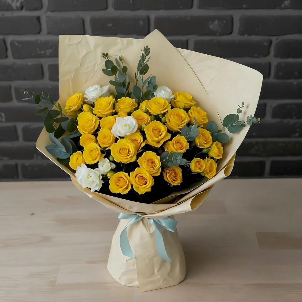 Букет цветов из: Розы в Горки-8
