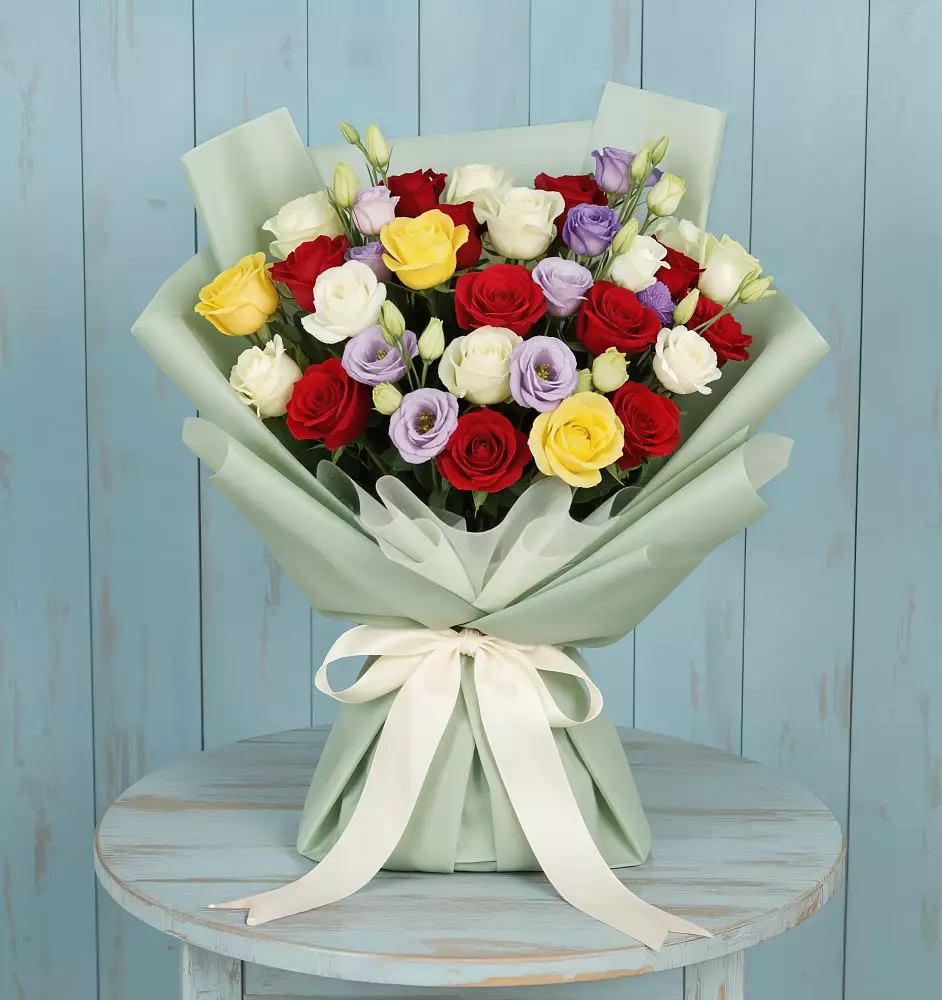 Букет цветов из: Розы в Горки-8