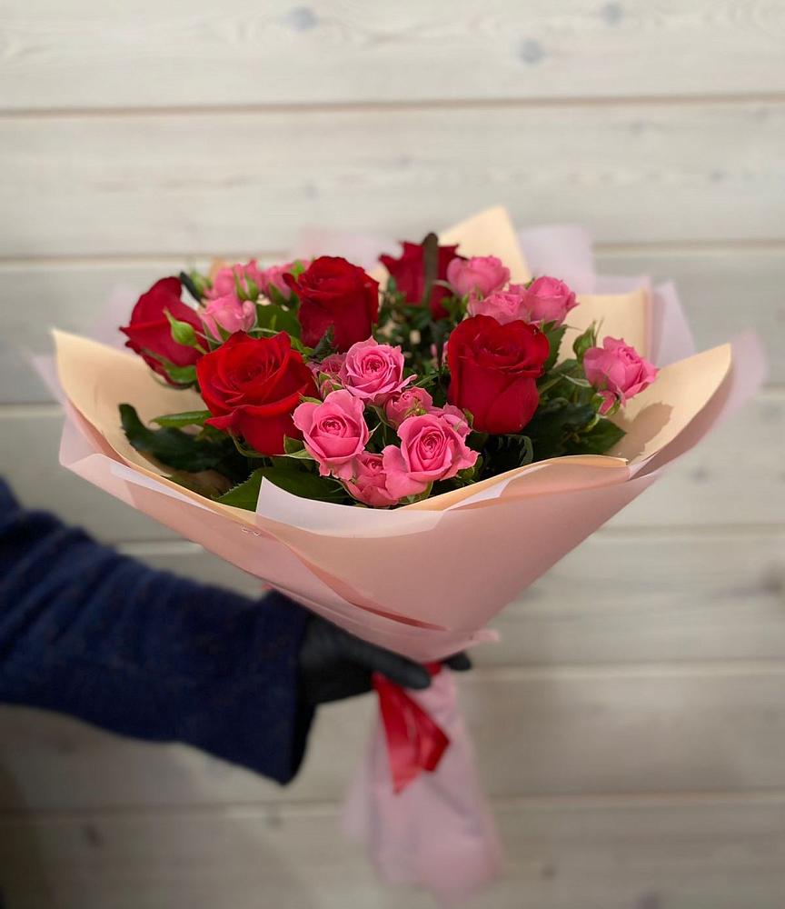 Букет цветов из: Розы в Горки-8