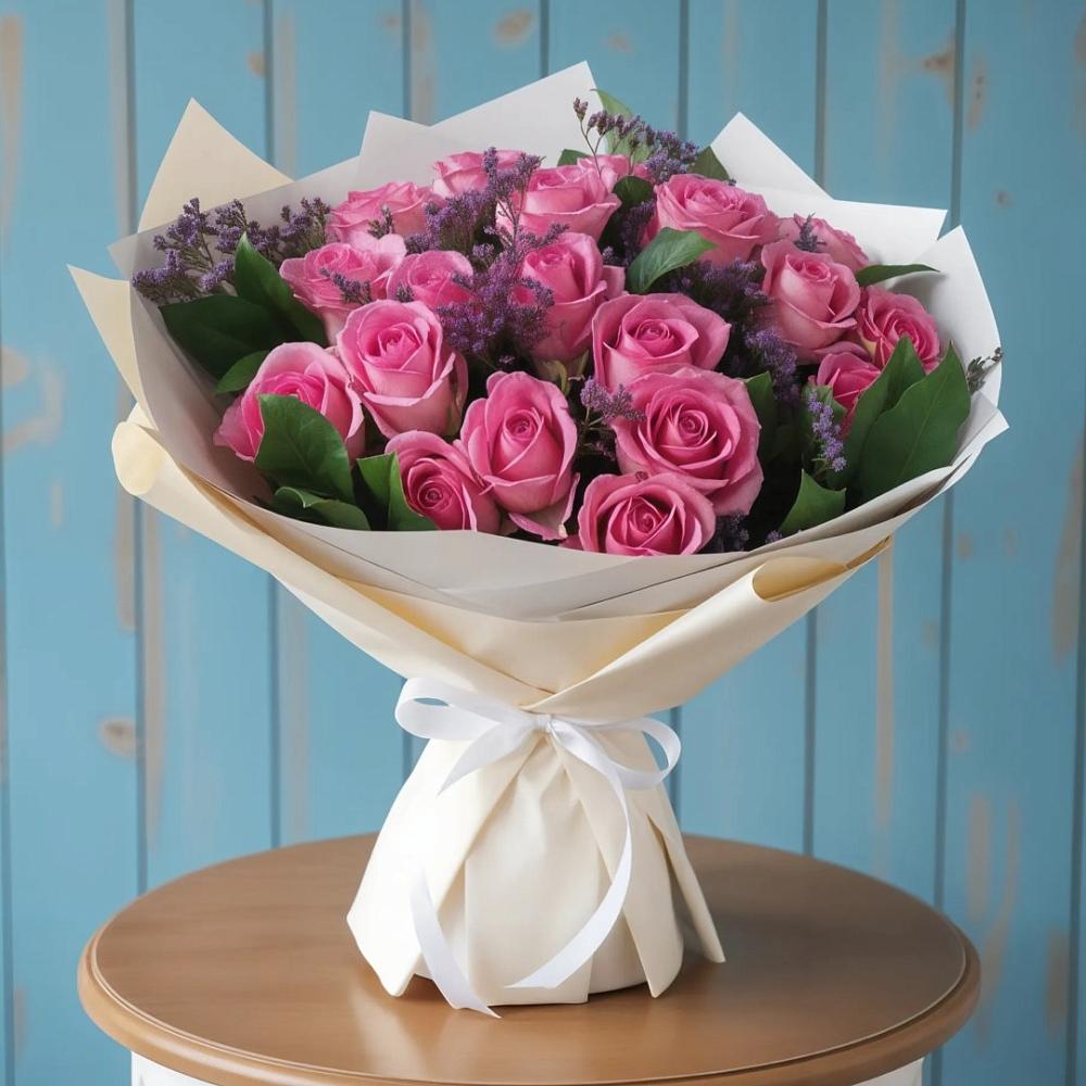 Букет цветов из: Розы в Горки-8