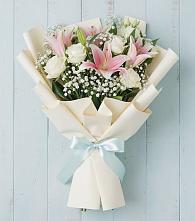 Букет цветов из:  Лилии в Горки-8