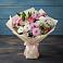 Букет цветов из: Хризантемы, Альстромерии и Розы в Горки-8